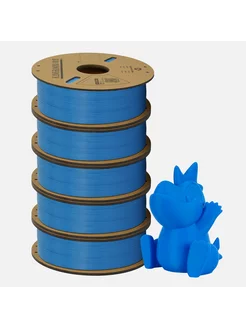 5kg PLA пластик для 3D печати Голубой 5кг