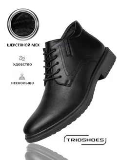 ботинки классические на шнуровке TRIOSHOES 263651356 купить за 2 862 ₽ в интернет-магазине Wildberries