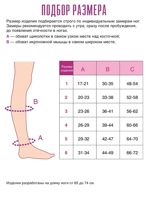 центр компресс Гольфы компрессионные 2 класс открытый носок медицинские ант…, бежевый, фото 6