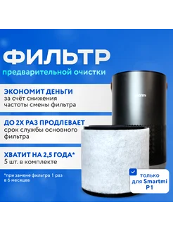 Фильтр для очистителя воздуха Smartmi P1 (5шт)