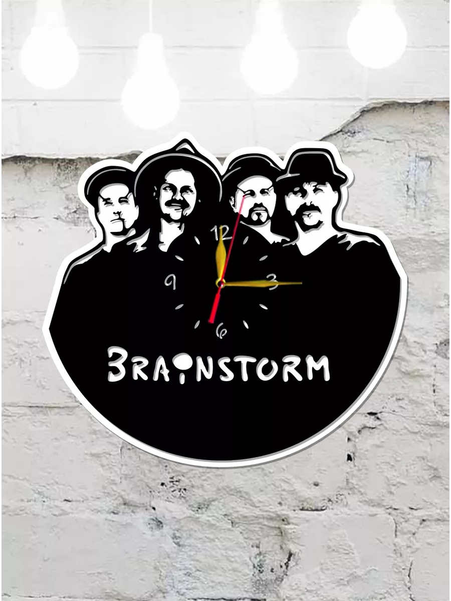 Настенные часы группа Brainstorm, Ренарс Кауперс — фото 4