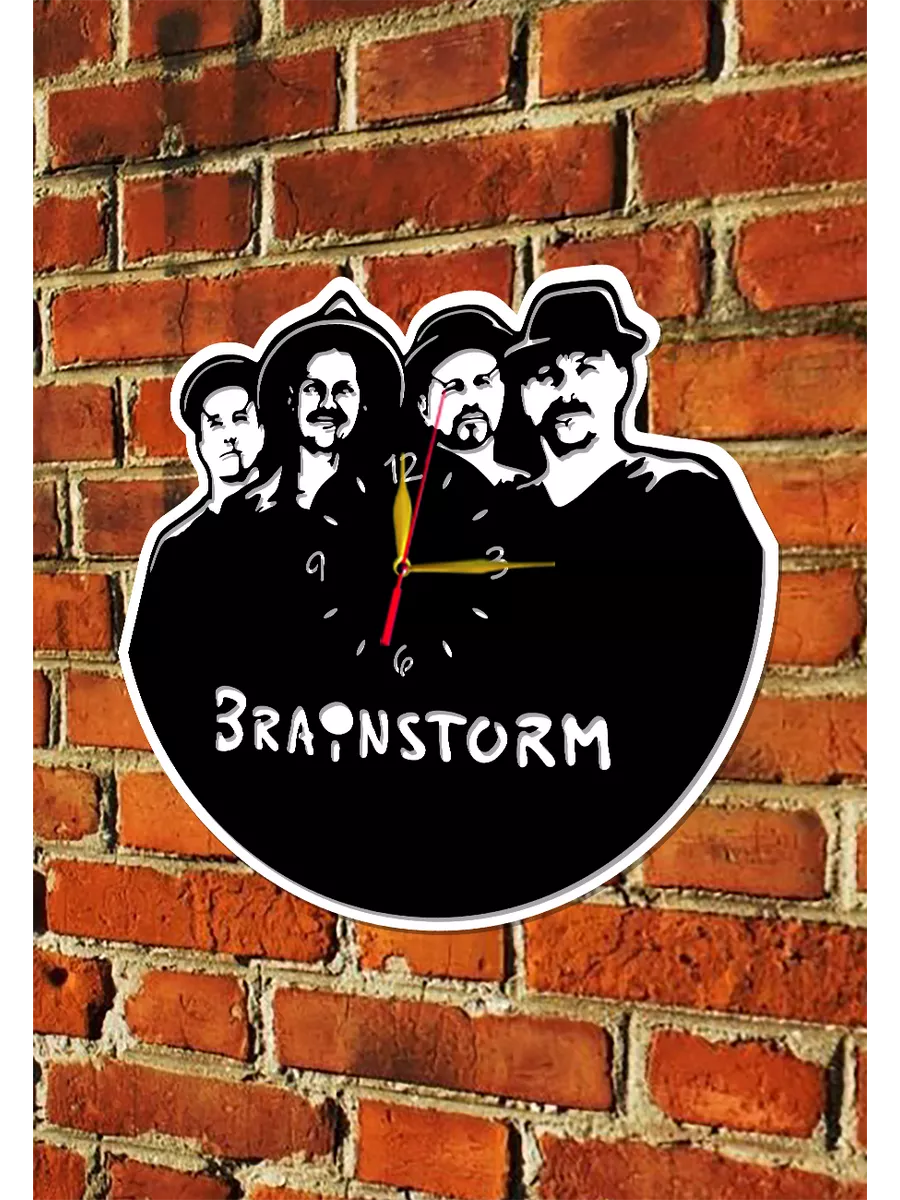 Настенные часы группа Brainstorm, Ренарс Кауперс — фото 5