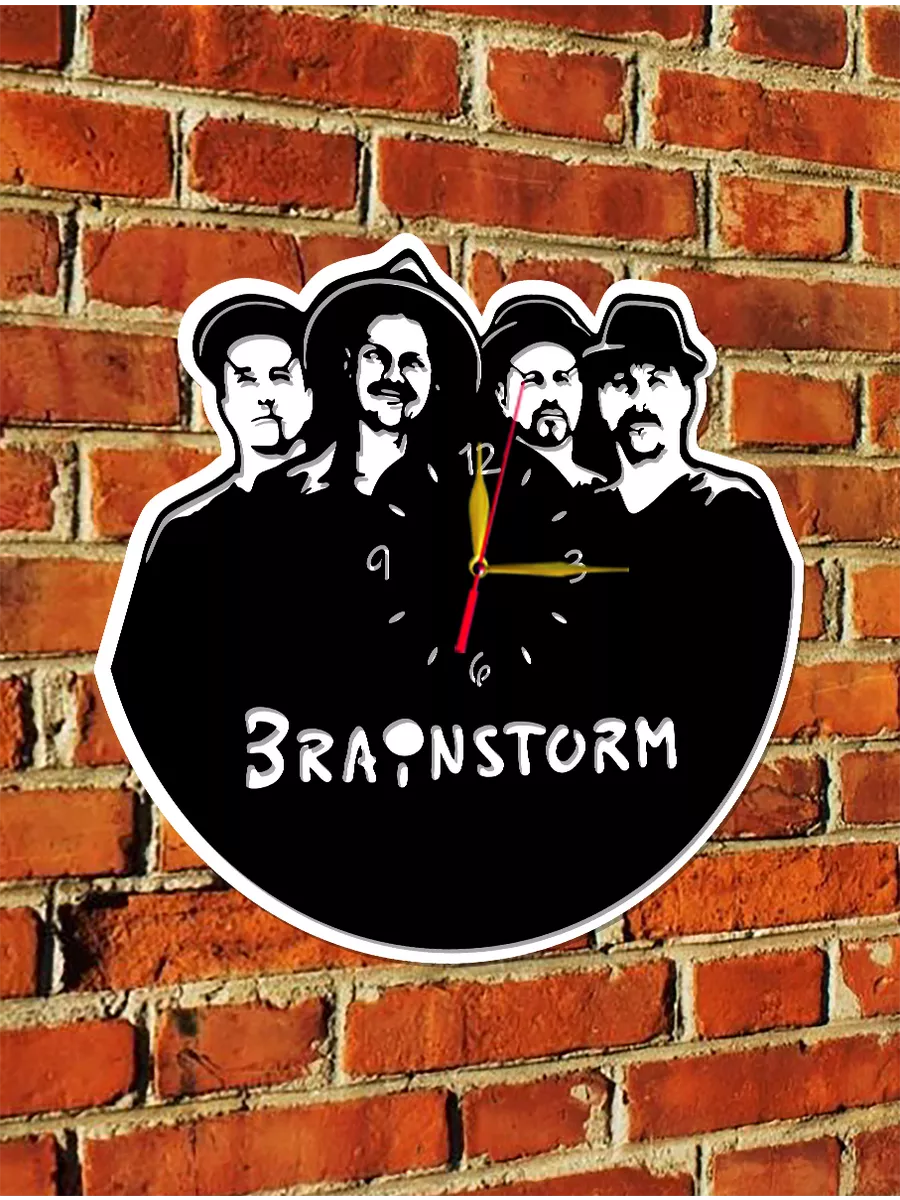 Настенные часы группа Brainstorm, Ренарс Кауперс — фото 6