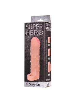 Фаллоудлинитель SUPER HERO Champion - 17,5 см