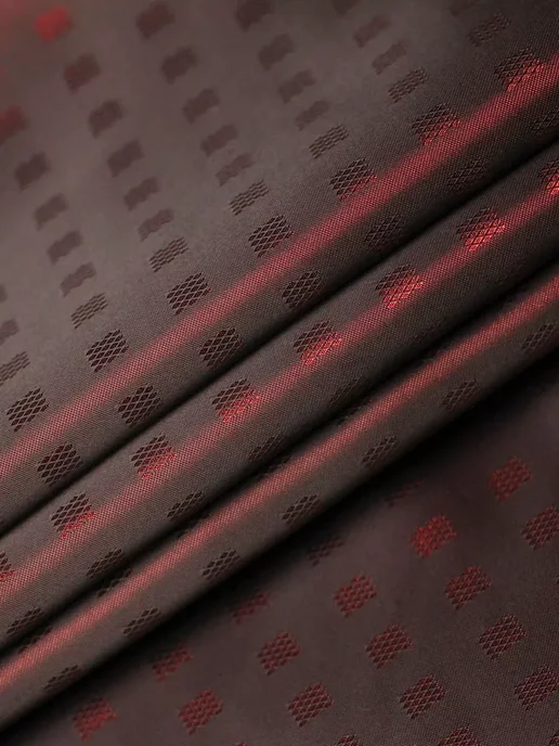 MDC Fabrics Подкладочная ткань жаккард для шитья и рукоделия, красный, фото 3