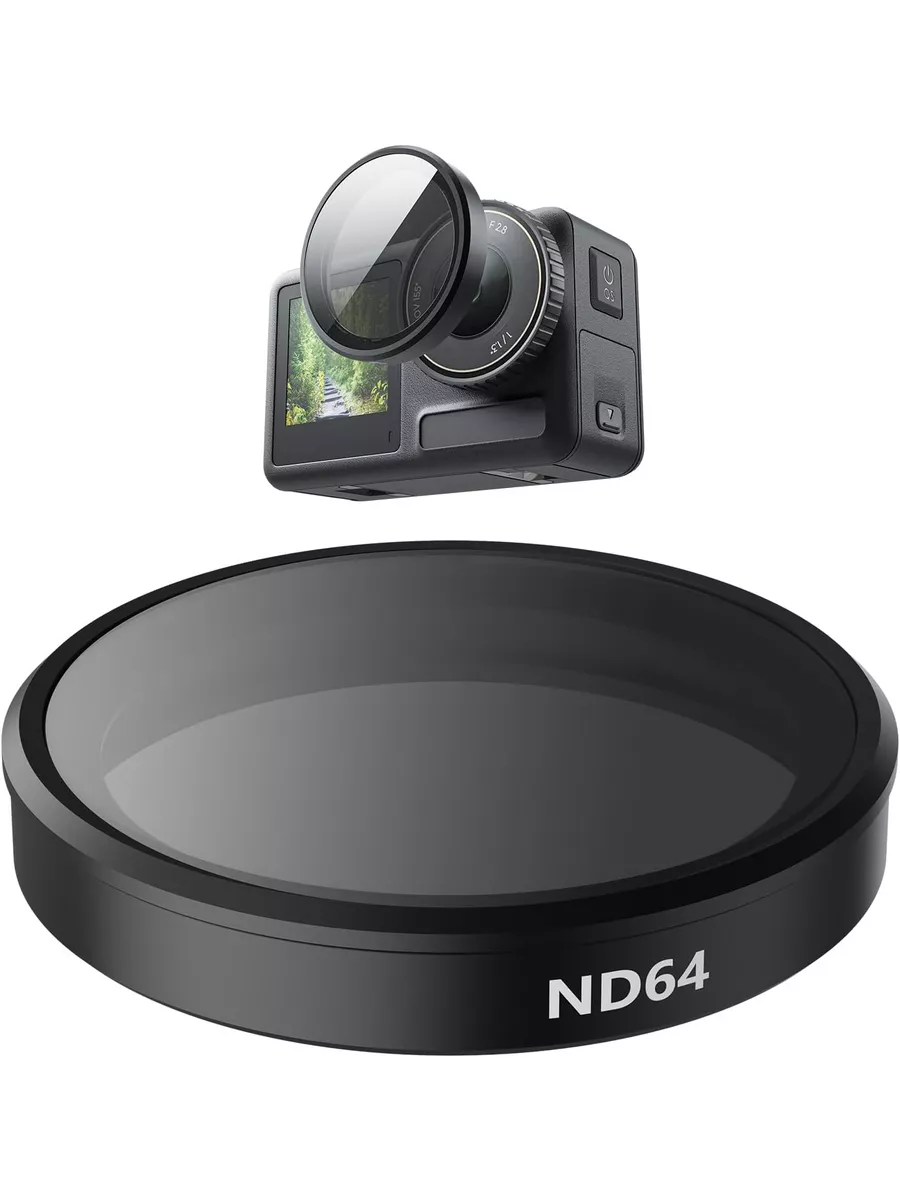 Фильтр ND64 на DJI Action 3/4/5 pro