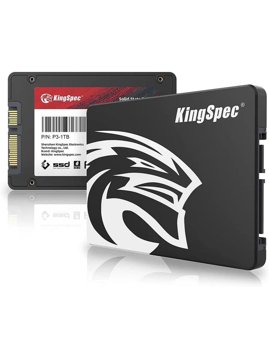 SSD накопитель P3-1TB KingSpec купить по цене 219,90 р. в интернет-магазине Wildberries в Беларуси | 263830601