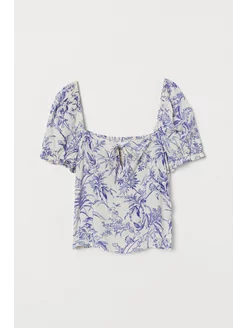 Блузка из крепа H&M 263835999 купить за 2 557 ₽ в интернет-магазине Wildberries