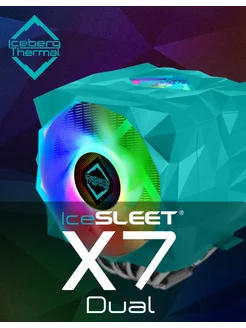 Кулер для процессора IceSLEET X7 Dual Iceberg Thermal 263837995 купить за 4 515 ₽ в интернет-магазине Wildberries