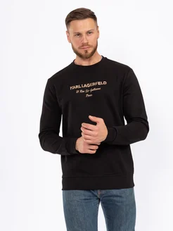 Свитшот трикотажный Karl Lagerfeld 263867854 купить за 3 217 ₽ в интернет-магазине Wildberries