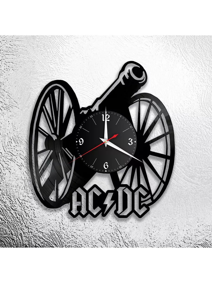 Настенные часы с группой AC DC