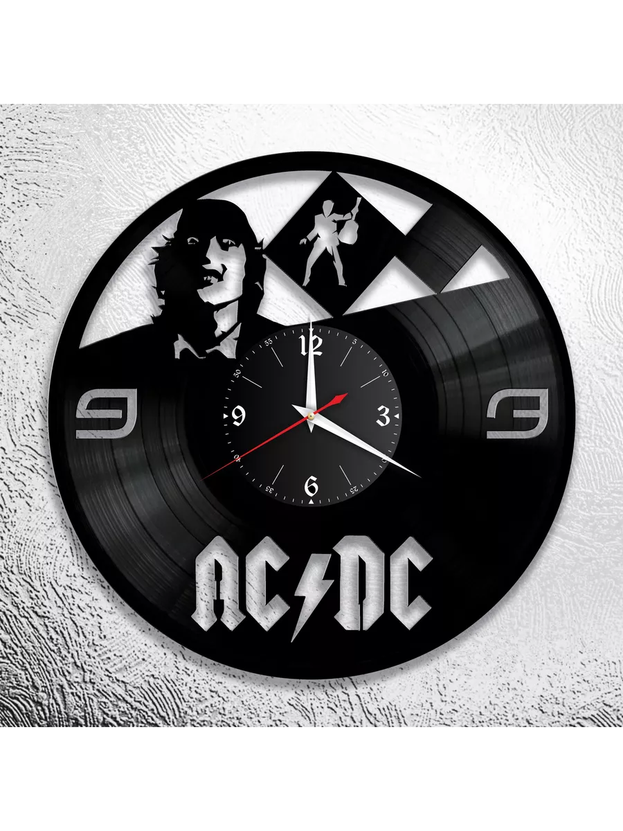 Настенные часы с группой AC DC