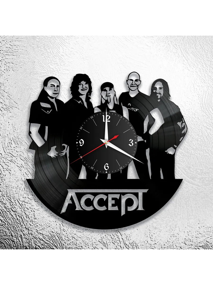 Настенные часы с группой Accept, Udo Dirkschneider