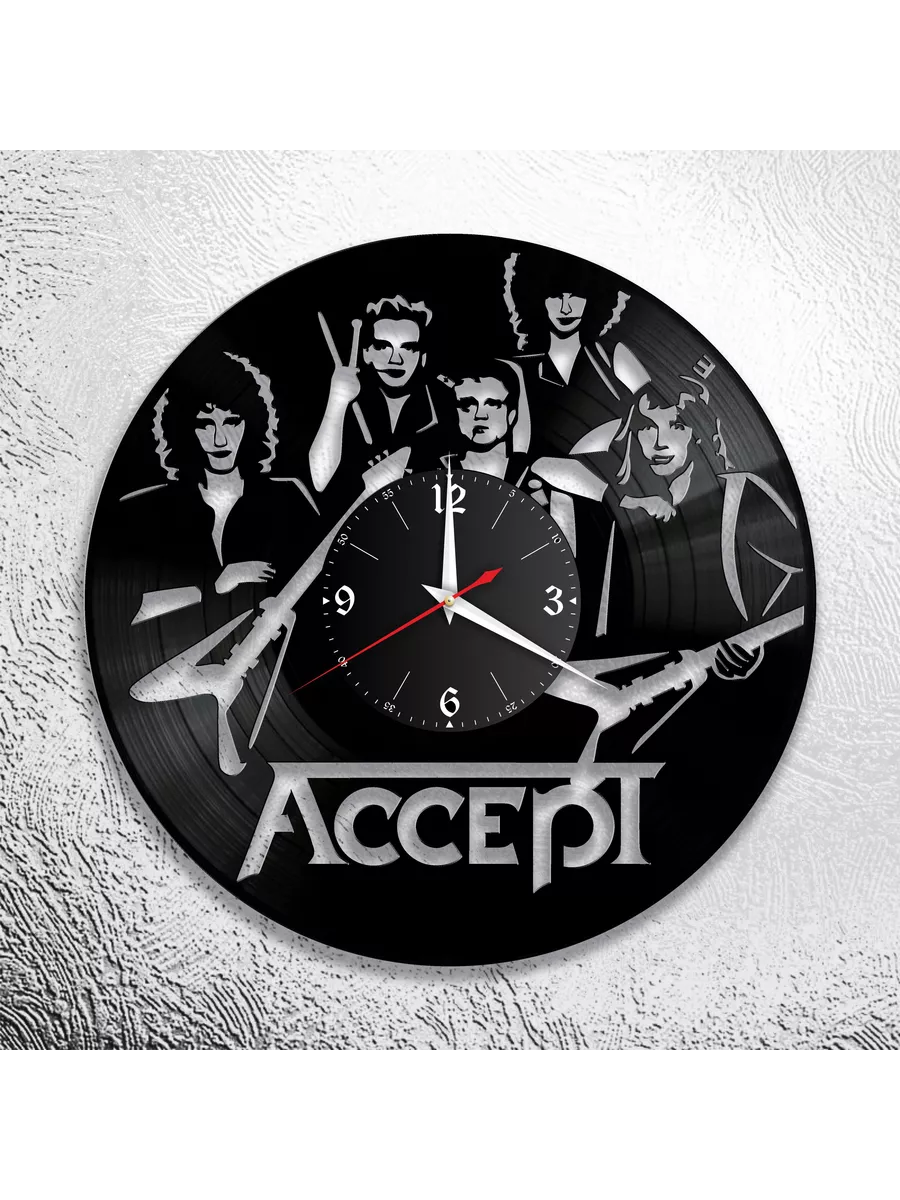 Настенные часы с группой Accept, Udo Dirkschneider