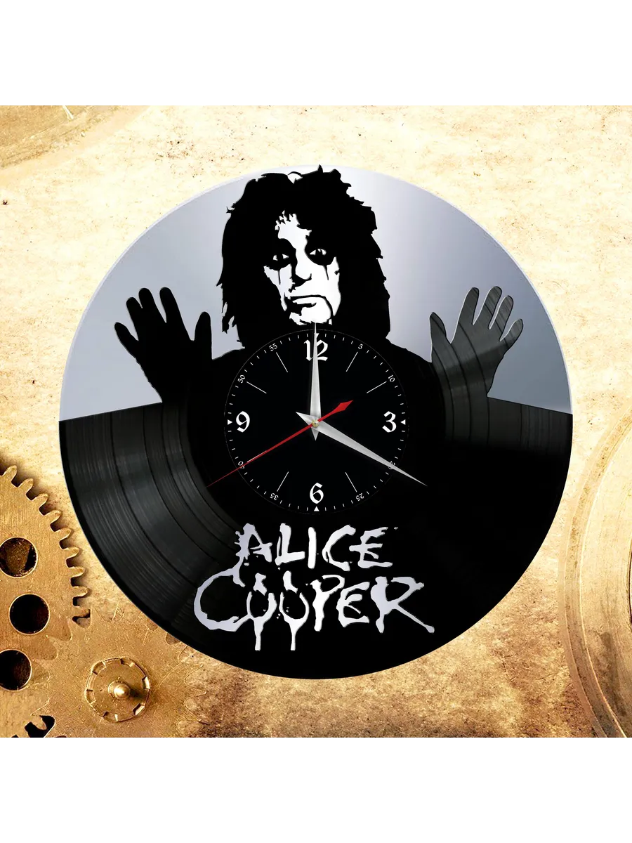 Настенные часы с Alice Cooper, Элис Купер