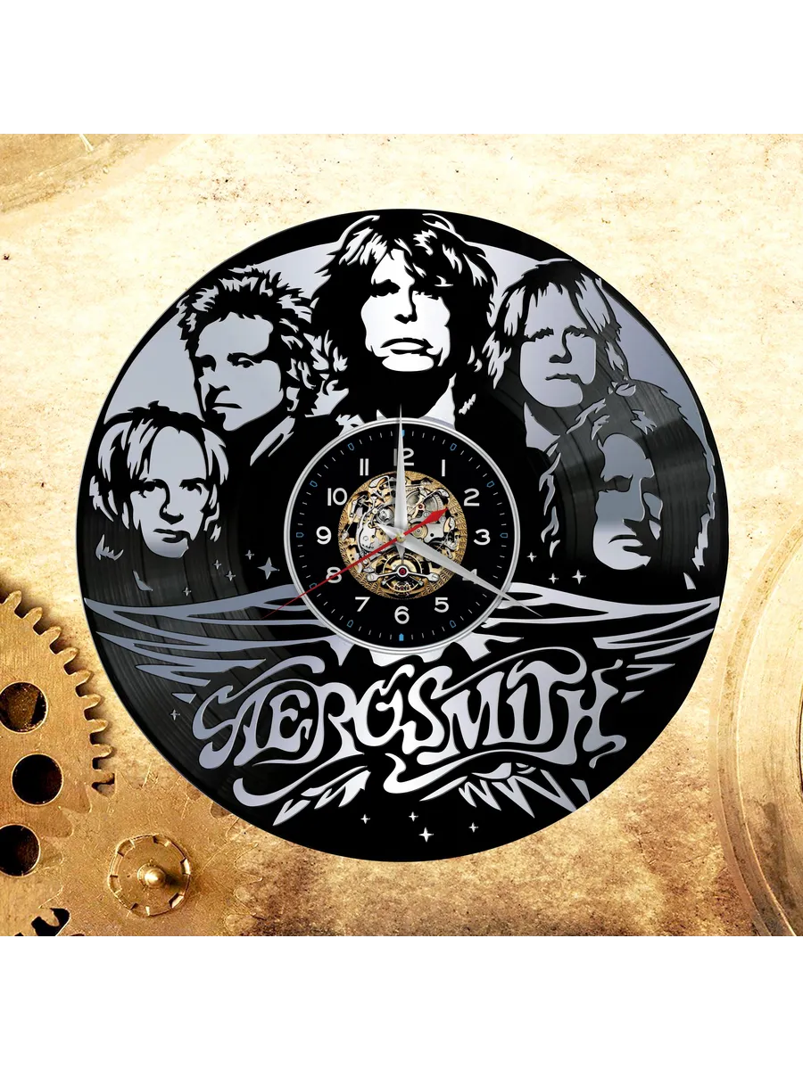 Настенные часы с группой Aerosmith, Аэросмит