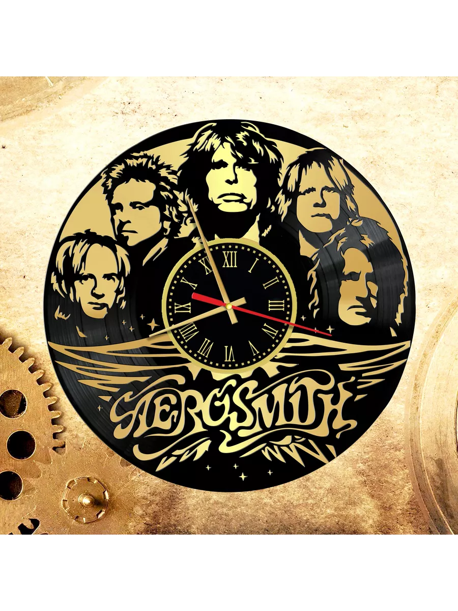 Настенные часы с группой Aerosmith, Аэросмит