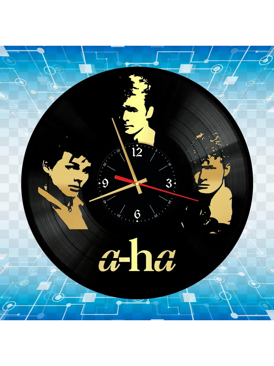 Настенные часы с группой A-ha, Morten Harket