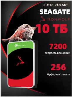 10 ТБ Внутренний жесткий диск (ST10000NT001) Seagate 264004178 купить за 28 217 ₽ в интернет-магазине Wildberries