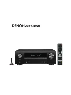 7,2-канальный Bluetooth-декодер AVR-X1600H без потерь DENON 264009771 купить за 60 673 ₽ в интернет-магазине Wildberries