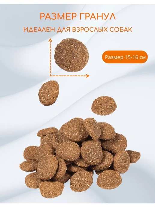 Сухой корм BLITZ Ячмень для собак, индейка, 15 кг, фото 4
