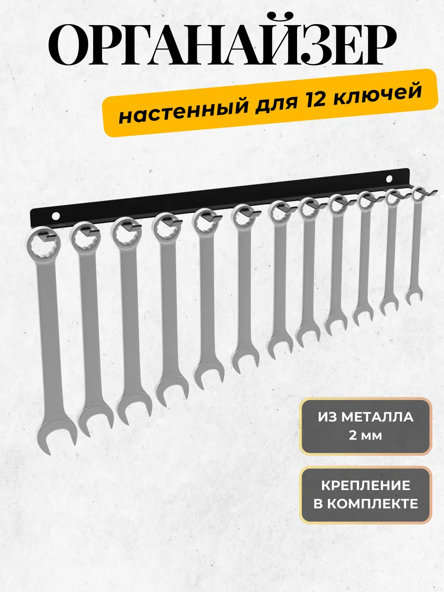 Держатель настенный для хранения гаечных ключей