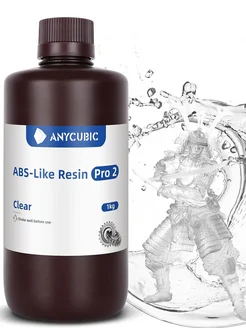 Фотополимерная смола ABS-Like Pro 2 Resin+ Прозрачный 1кг Anycubic 264043531 купить за 2 051 ₽ в интернет-магазине Wildberries