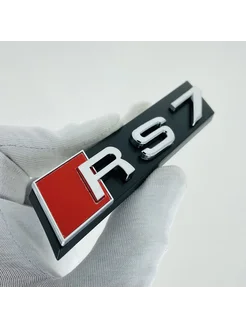 Эмблема (Шильдик,Знак) в решетку Audi RS 7