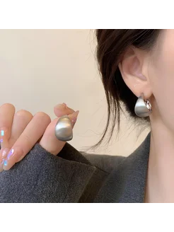 Серьги с серебряным покрытием 925 пробы Viren 264155332 купить за 110 ₽ в интернет-магазине Wildberries