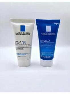 Lipikar Syndet AP+ 15 мл, Effaclar гель мусс 15мл