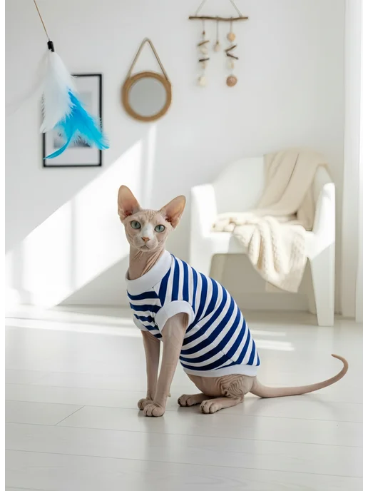 OSSO-fashion Одежда для кошек и котов, голубой, фото 4