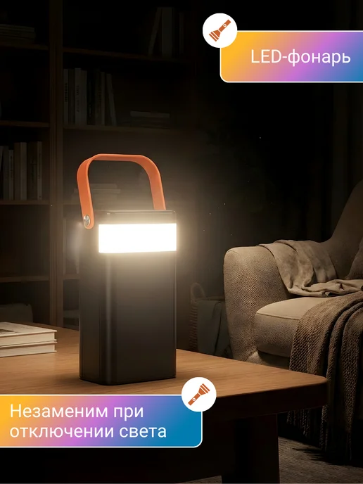 Повербанк 100000mah c солнечной батареей и быстрой зарядкой, 100000 мАч, фото 5