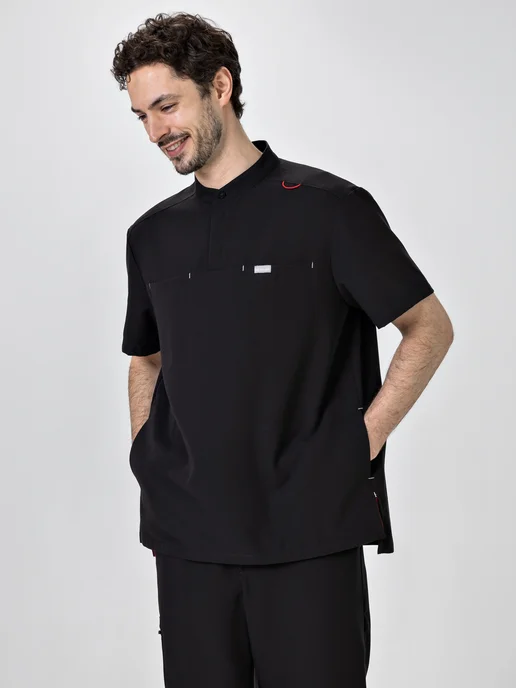Fire Scrubs Медицинский костюм, черный, фото 4