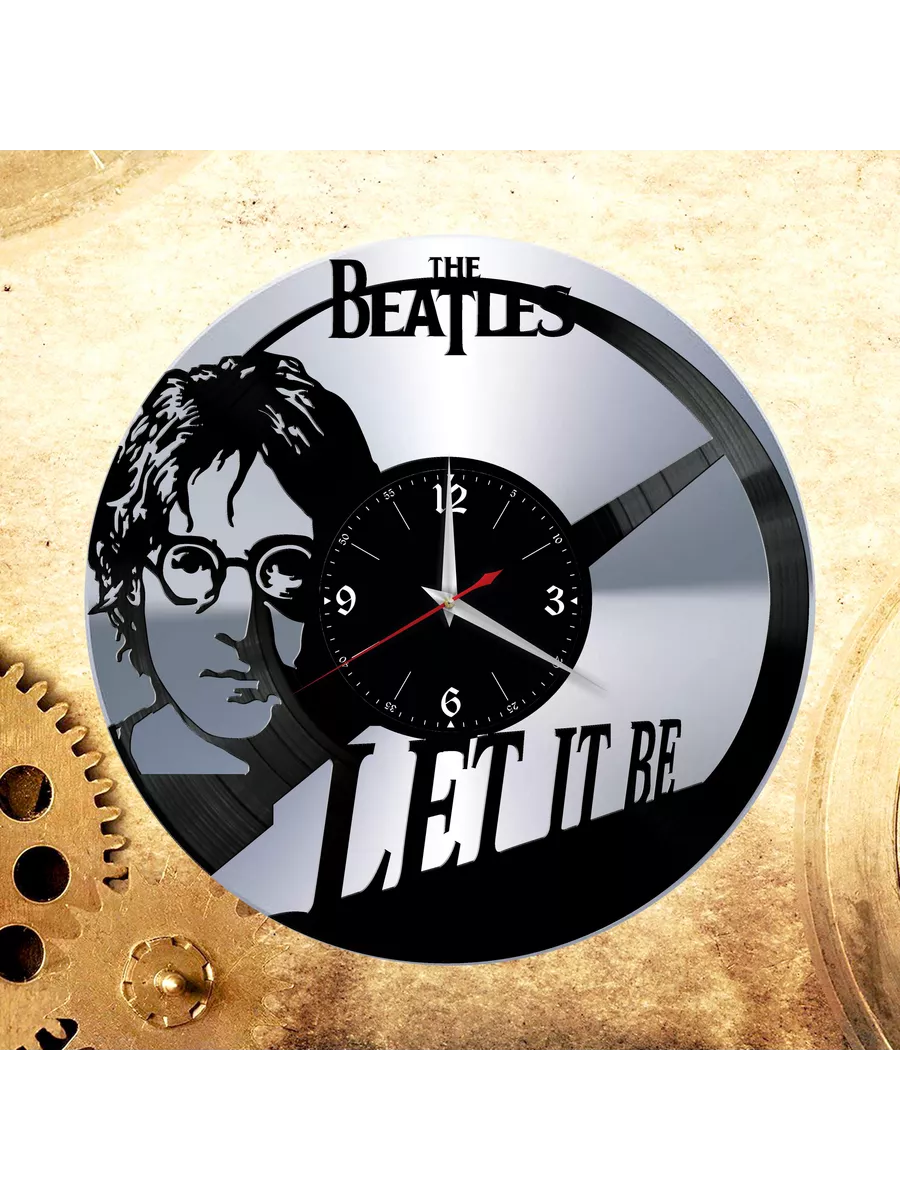 Настенные часы с группой The Beatles, Битлз