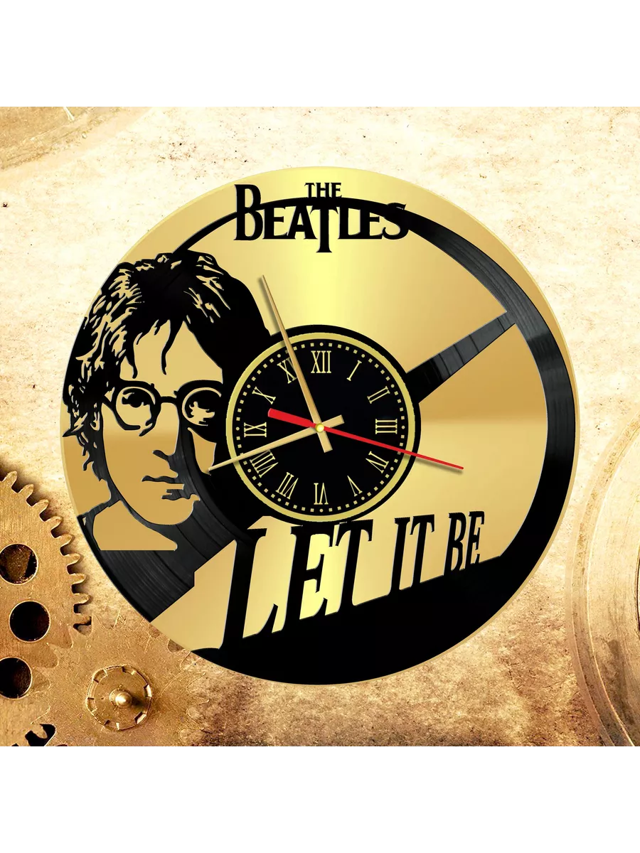 Настенные часы с группой The Beatles, Битлз