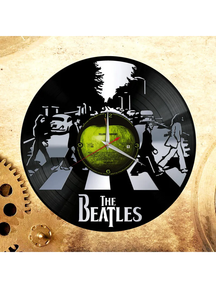 Настенные часы с группой The Beatles, Битлз