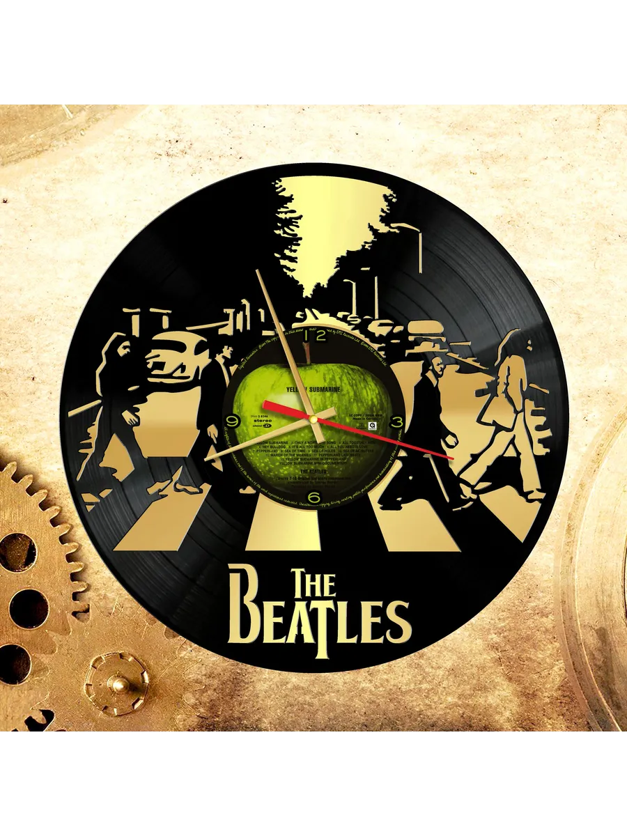 Настенные часы с группой The Beatles, Битлз