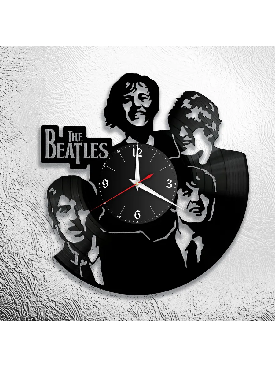 Настенные часы с группой The Beatles, Битлз