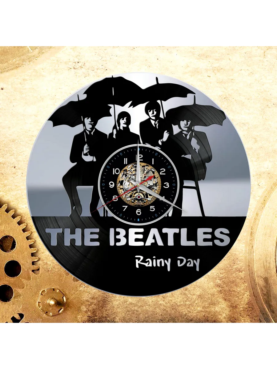 Настенные часы с группой The Beatles, Битлз