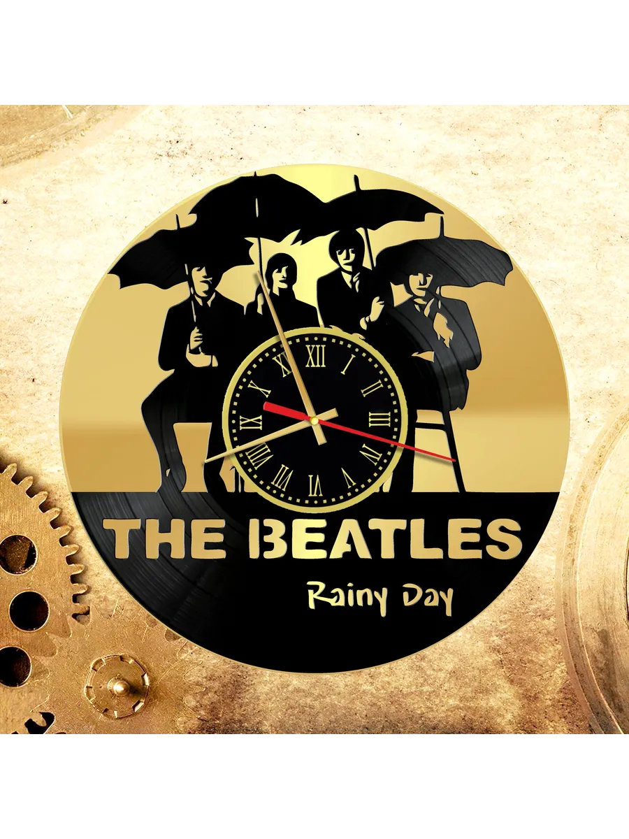 Настенные часы с группой The Beatles, Битлз