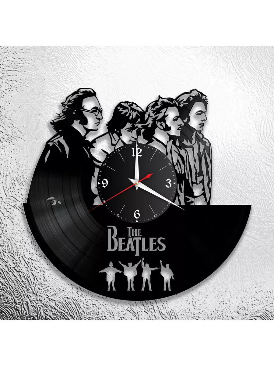 Настенные часы с группой The Beatles, Битлз