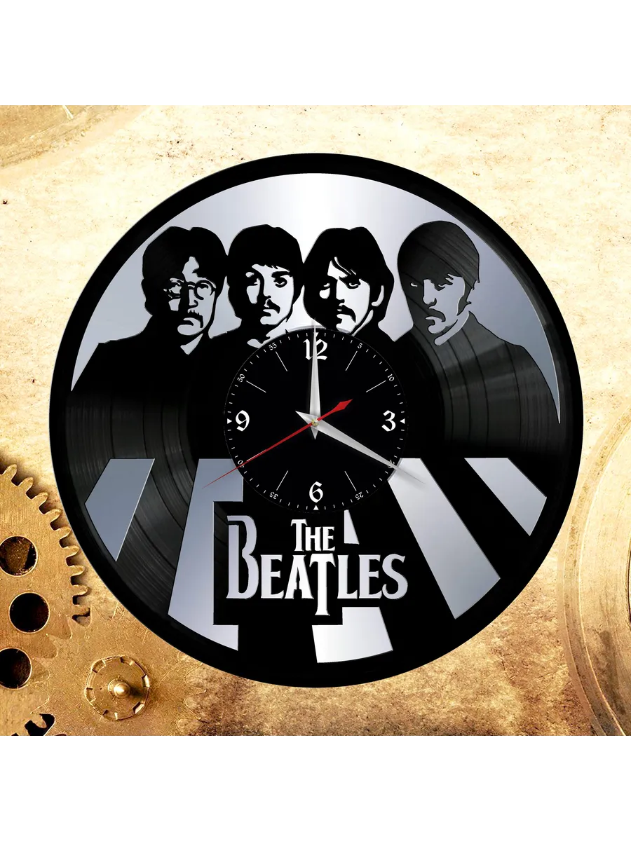 Настенные часы с группой The Beatles, Битлз