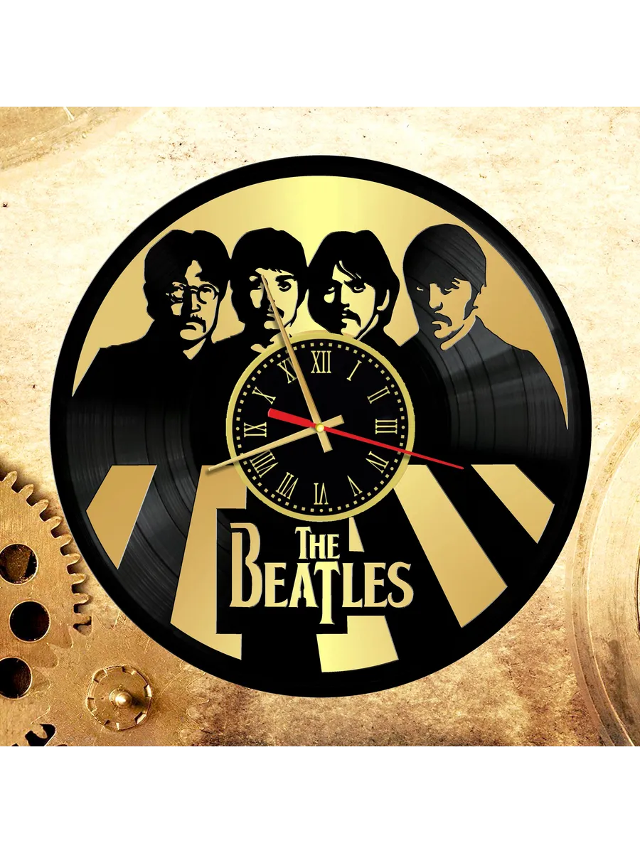 Настенные часы с группой The Beatles, Битлз