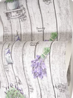 Обои бумажные под дерево Лаванда10 - 8 рулонов. Купить обои на стену. Изображение 12