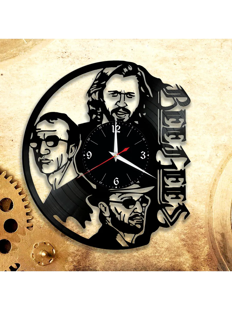 Настенные часы с группой Bee Gees, Би Джиз