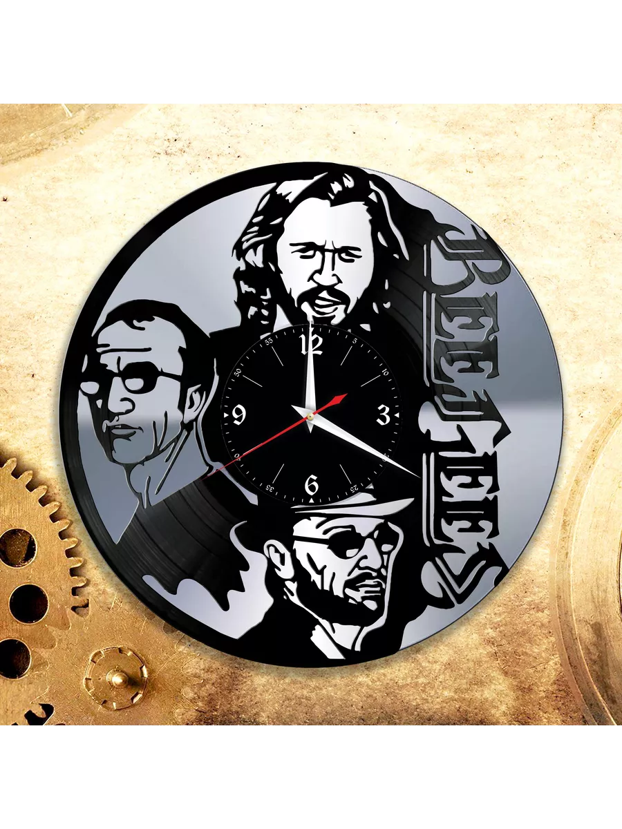 Настенные часы с группой Bee Gees, Би Джиз