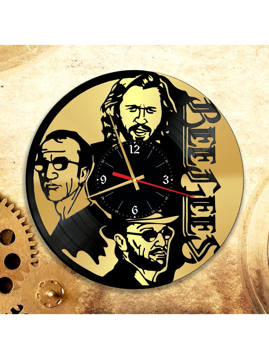 Настенные часы с группой Bee Gees, Би Джиз
