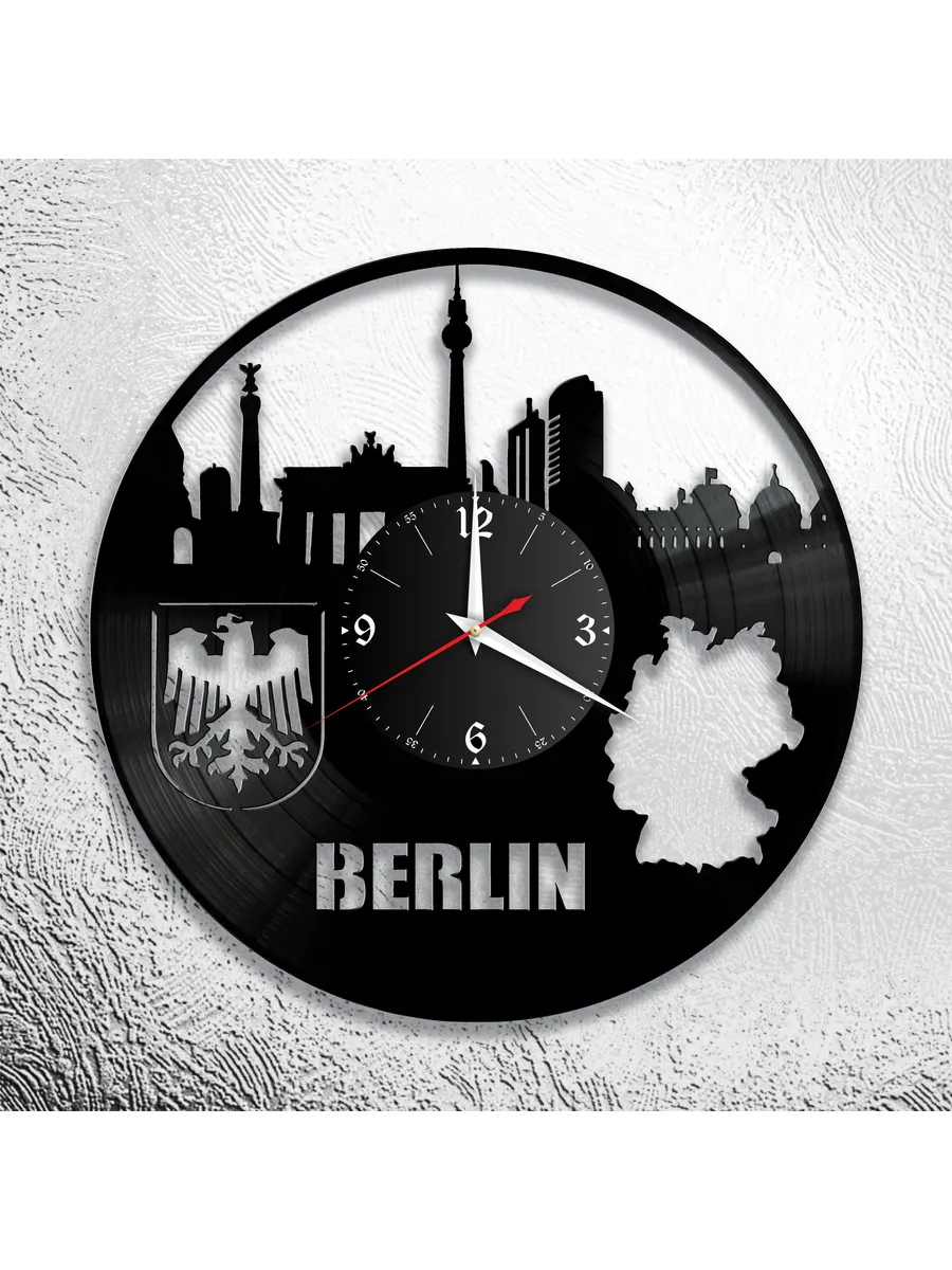 Настенные часы с изображением Берлина, Berlin