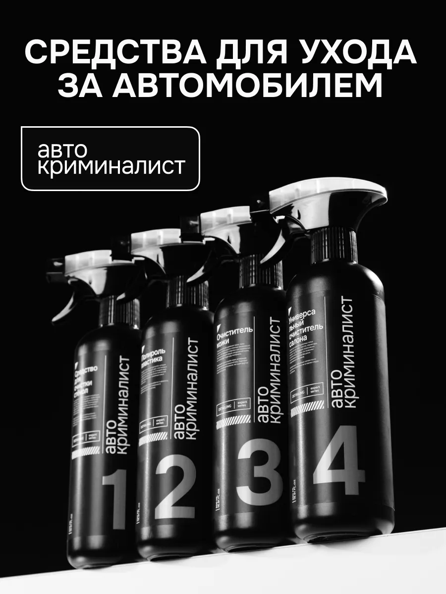 Набор автохимии для ухода за салоном