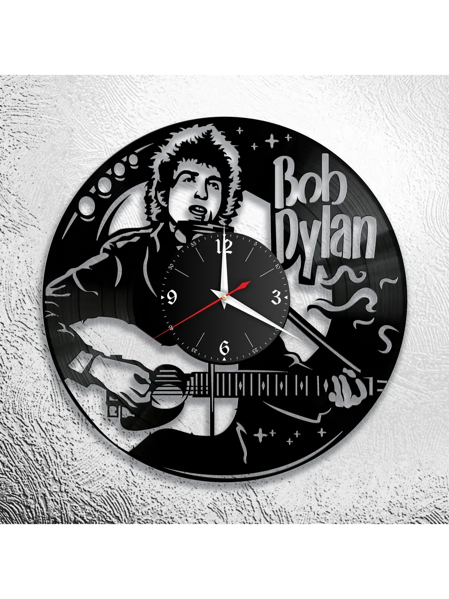 Настенные часы с Бобом Диланом, Bob Dylan